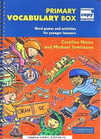 carti pentru copii primary vocabulary box: word games and activities for younger university press
