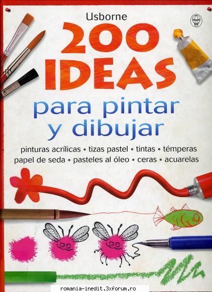 carti pentru copii 200 ideas para pintar dibujar( utila pentru orele educatie pdfsize: