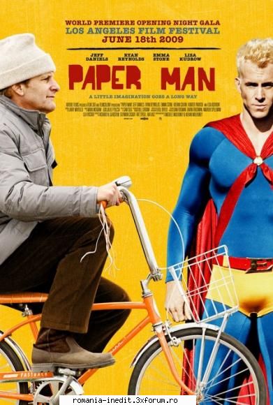 direct download paper man 2009 infoplota comedy that chronicles the unlikely friendship between