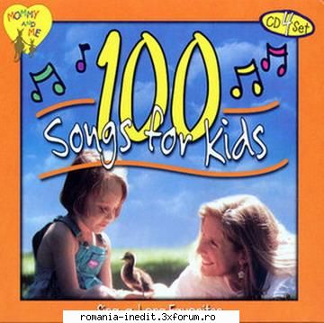 carti pentru copii songs for kidsva mommy and 100 songs for kids genre: kids song 4cd mp3 160 kbps
