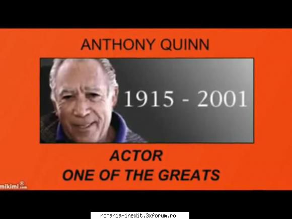 anthony quinn one the greats zorbas                  