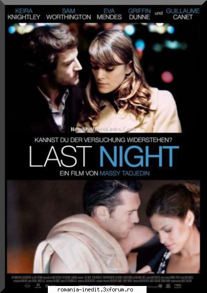 direct download last night   the story follows married couple, apart for night while the