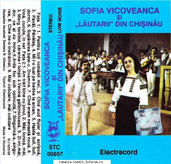 albume muzica petrecere flac (lossless) sofia vicoveanca lautarii din pentru toti romanii mei02.