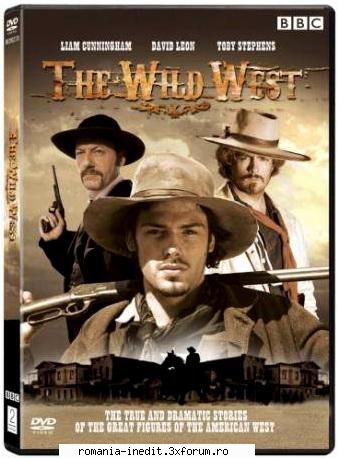 the wild west bbc docu-drama format, examines three notable characters from the old west the u.s: