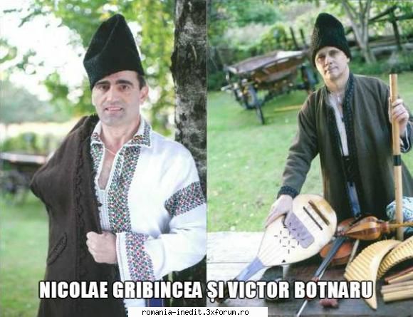 folclor romnesc online [special] nicolae gribincea și victor botnaru cntece și melodii