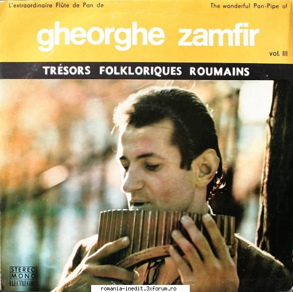 gheorghe zamfir the wonderful pan-pipe gheorghe zamfir vol. iii (stm-epe 0894, 1971) [02:57] srba