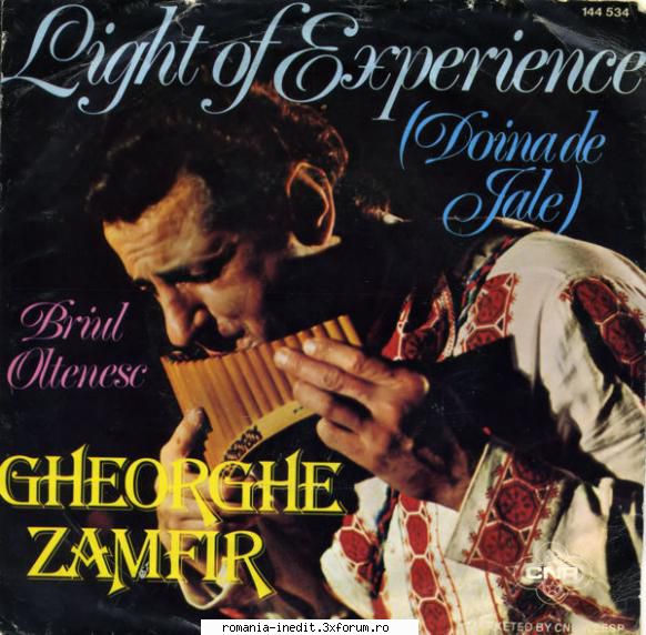 gheorghe zamfir the light experience (doina jale) cnr, 144.534, 1976       