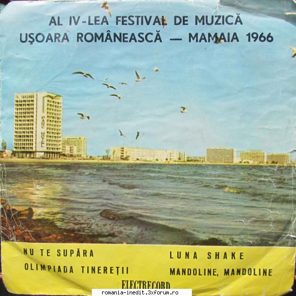 discuri vinil muzica romaneasca raritati festivalul mamaia 1966  edc 774a1.anda olimpiada