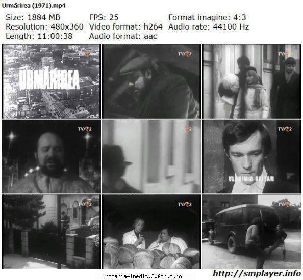 urmarirea (1971) (serial tv) repostare cursa receptie von atelierul haine unchiul joc papusi