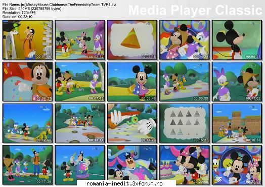mickey mouse clubhouse (ro) episodul the friendship team