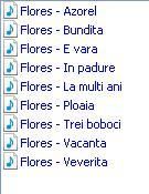 muzica romaneasca pentru copii flores