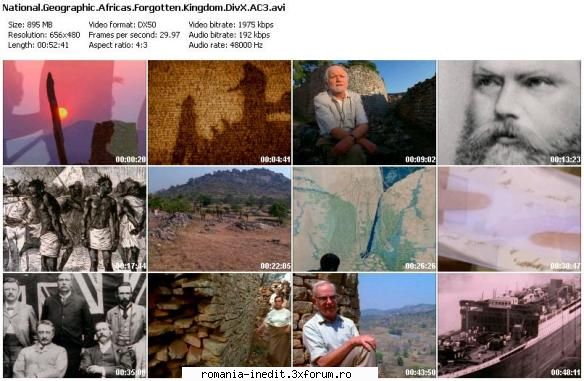 national geographic africa's forgotten kingdom (2001) national geographic africa's forgotten kingdom